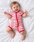 Jesus Loves You Short Sleeve Bamboo Zippy