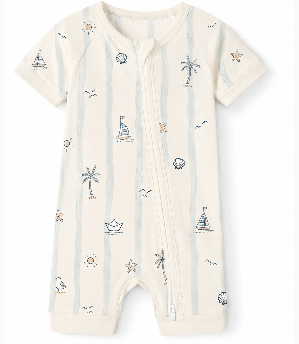 First Tide Bamboo Romper