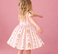 Pink Gingerbread Goose Bamboo Dress
