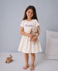 Vintage Bloom Bamboo Dress - Personalised Name