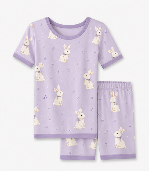 Little Bunny Short Bamboo Pyjama Set