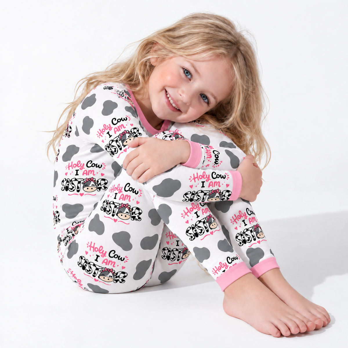 Holy Cow I'm Sister Bamboo Long Sleeve Pajamas