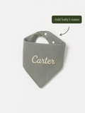Bamboo Bandana Bib - Personalised