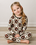 Vintage Christmas Goose Bamboo Pajama Set
