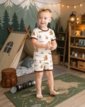 Let's Camping Short Bamboo Pyjama Set