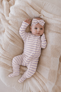 Meadow Stripe Bamboo Romper