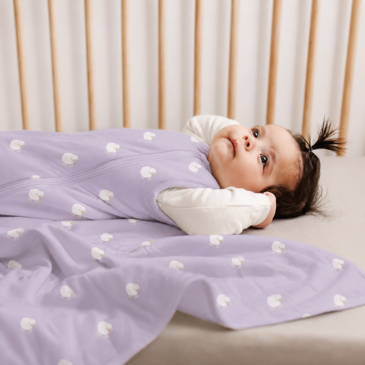 Butter Cloud Bamboo Sleep Bag - Wearable Baby Blanket