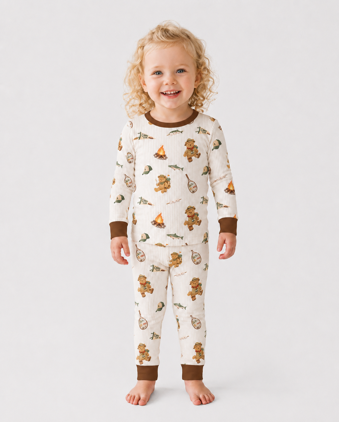 Let's Camping Bamboo Pyjamas