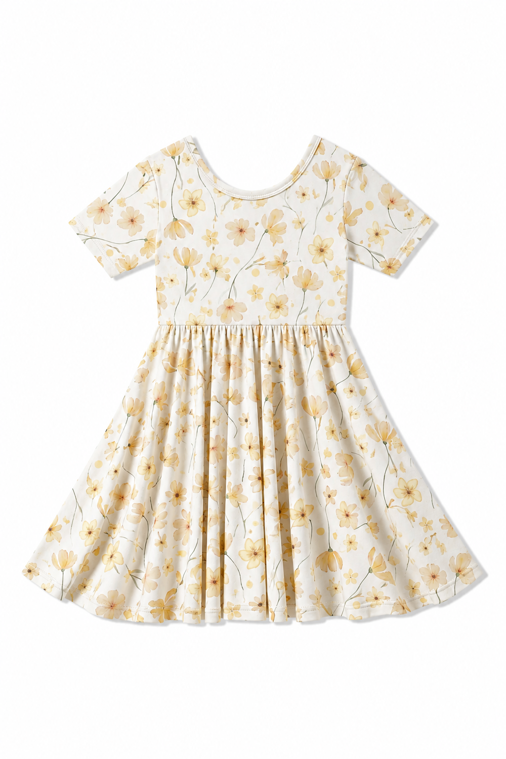 Wild Flower Bamboo Dress Toddler