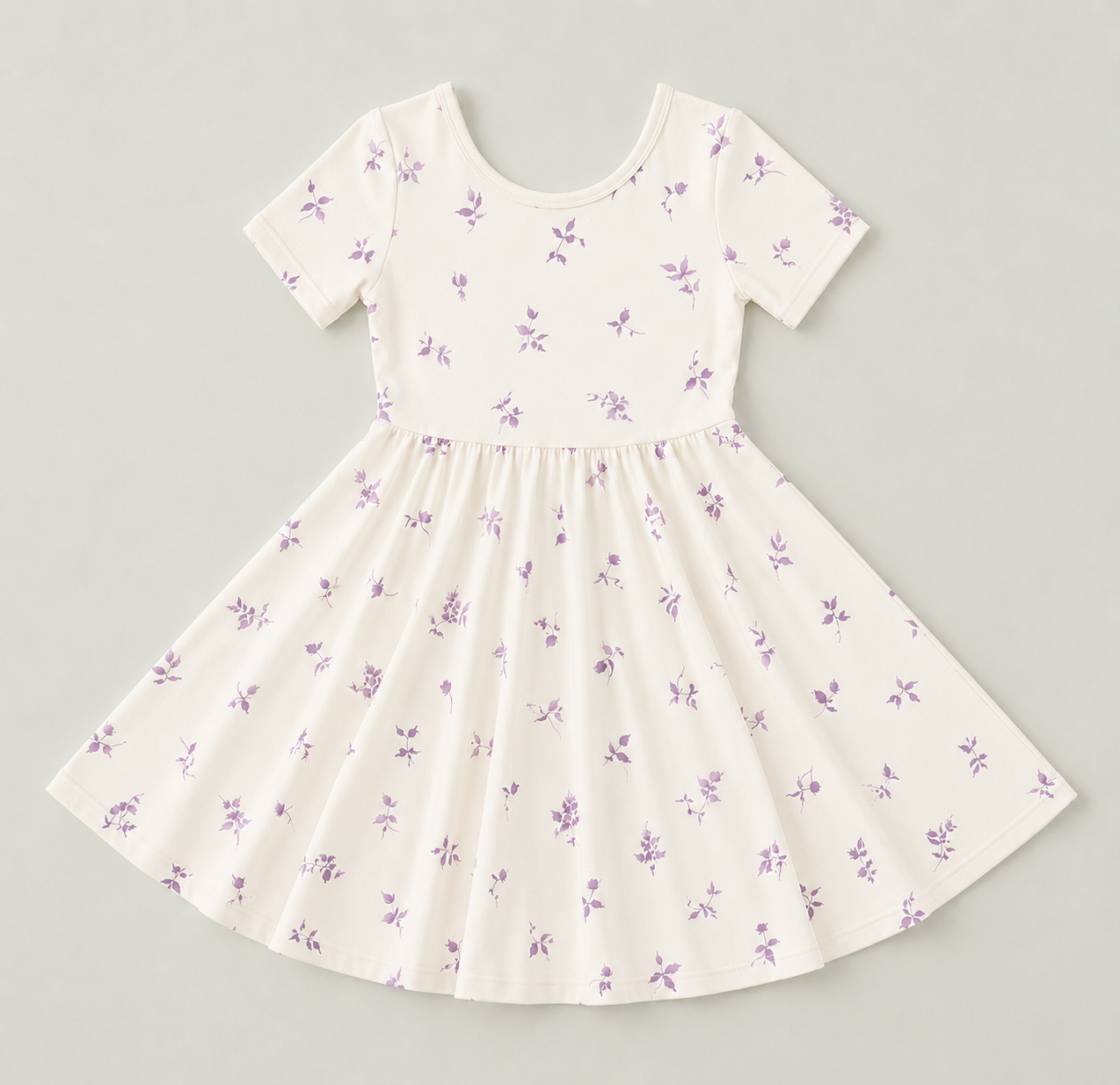 Vintage Bloom Bamboo Dress