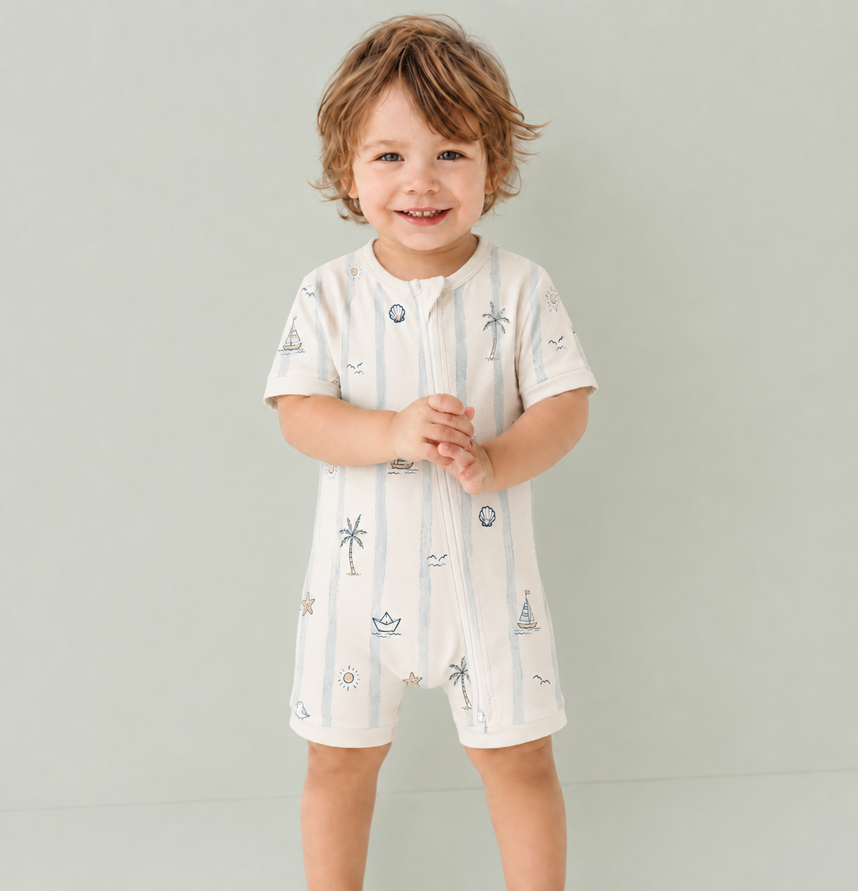 First Tide Bamboo Romper