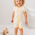 Sweet Lemon Short Bamboo Romper
