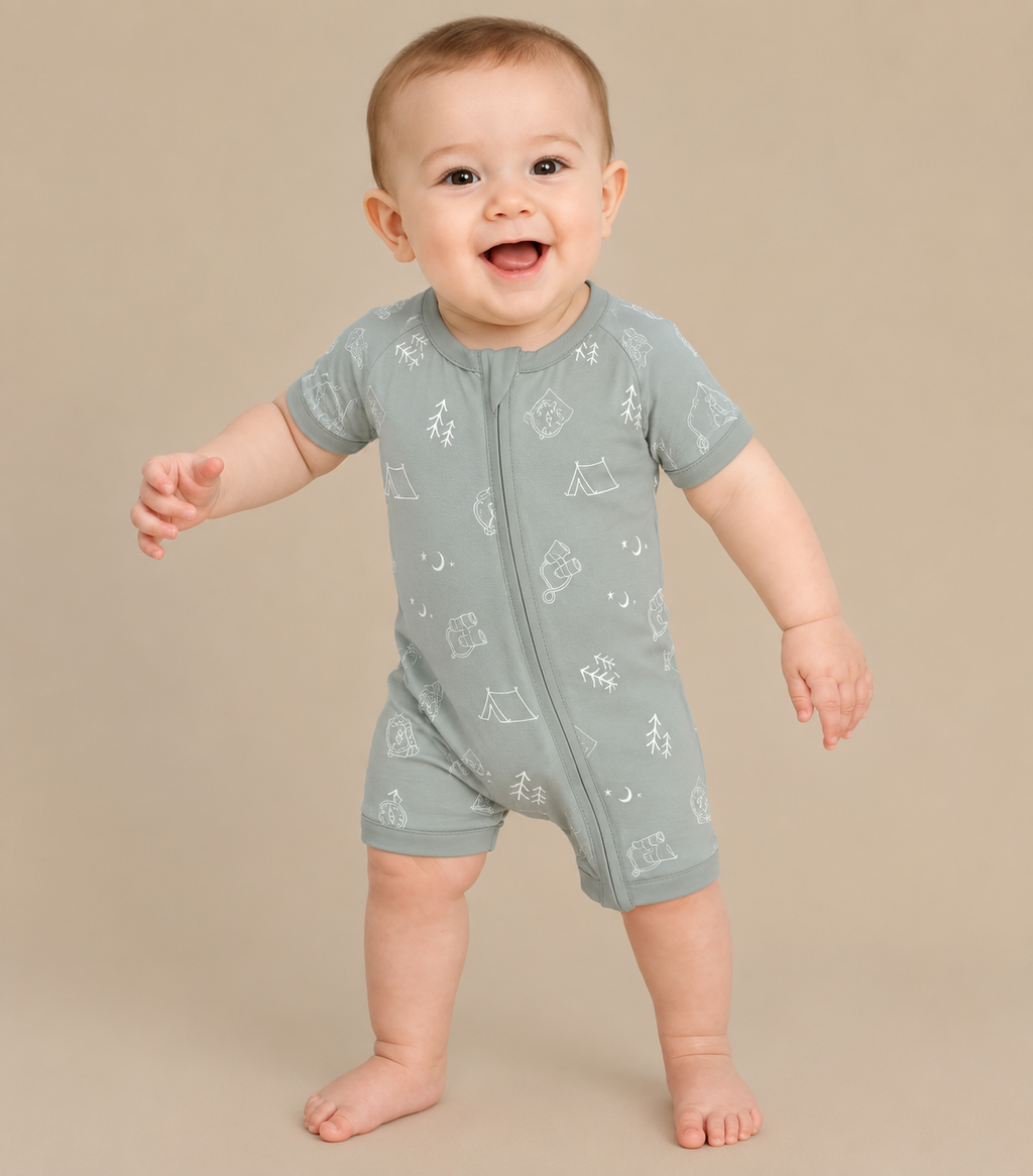 Little Explorer Bamboo Romper