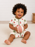 Melon Crush Short Bamboo Romper