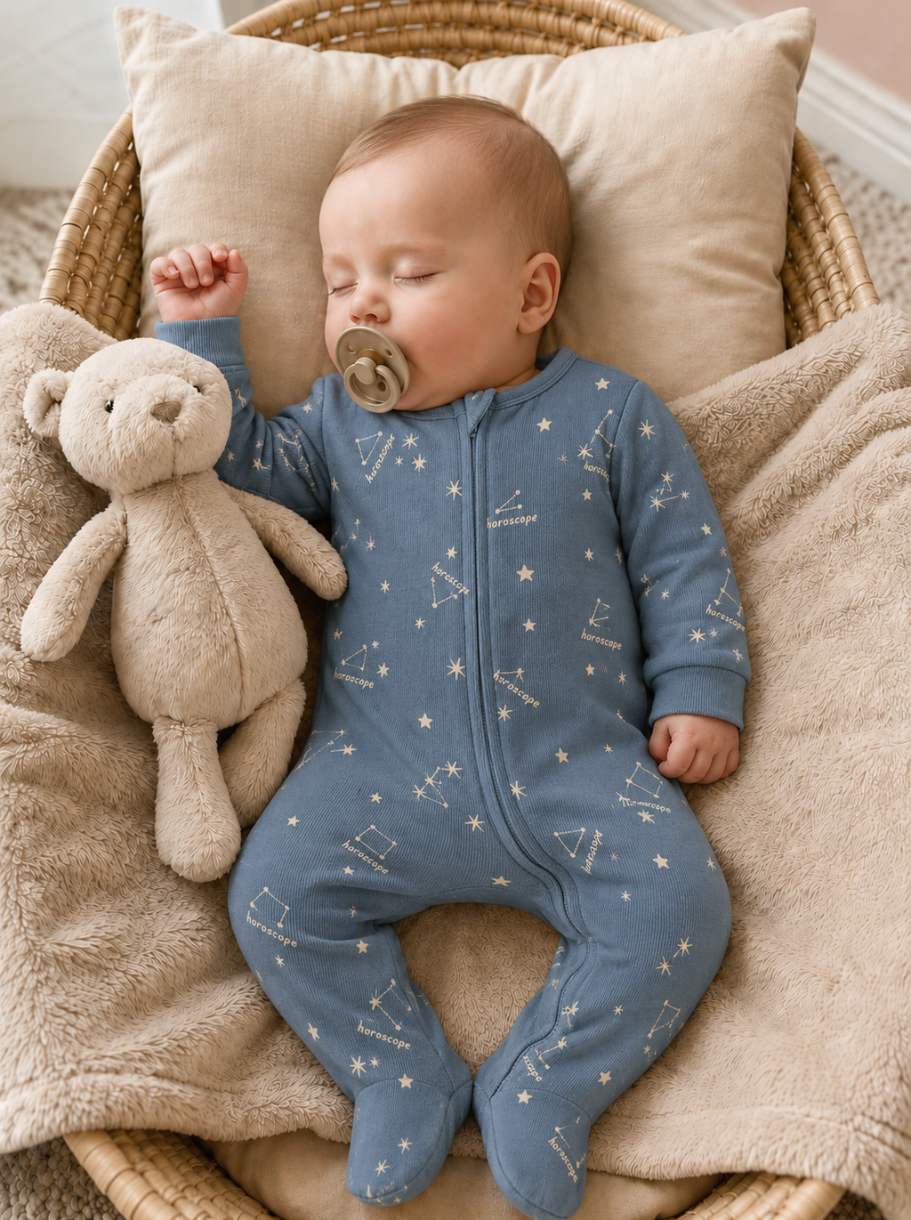 Little Zodiac Bamboo Romper - Personalised