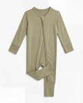 Zippered Romper Cup of Matcha