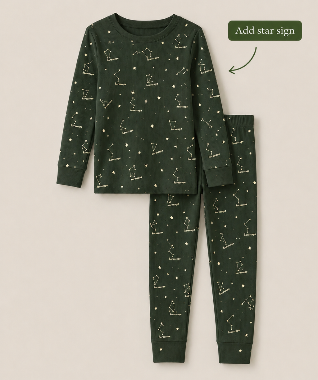 Little Zodiac Bamboo Pyjamas - Personalised