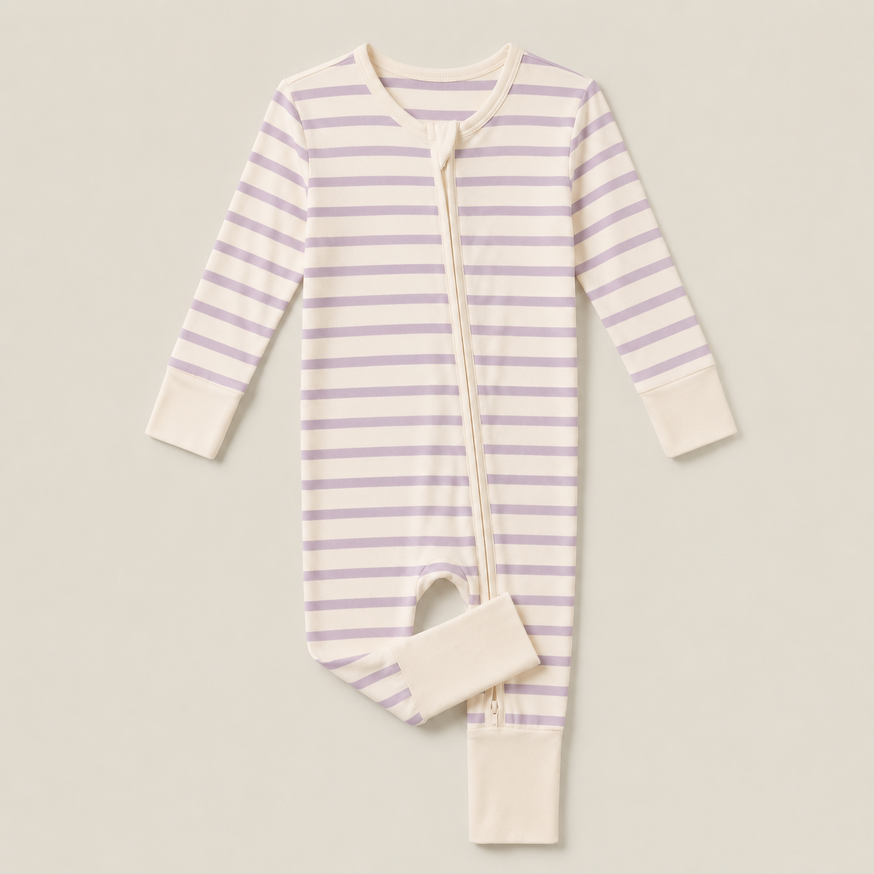 Meadow Stripe Bamboo Romper