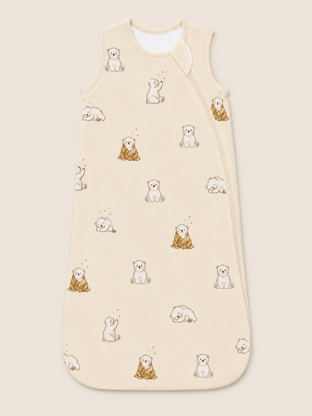 Honey Bear Bamboo Sleep Bag - Wearable Baby Blanket