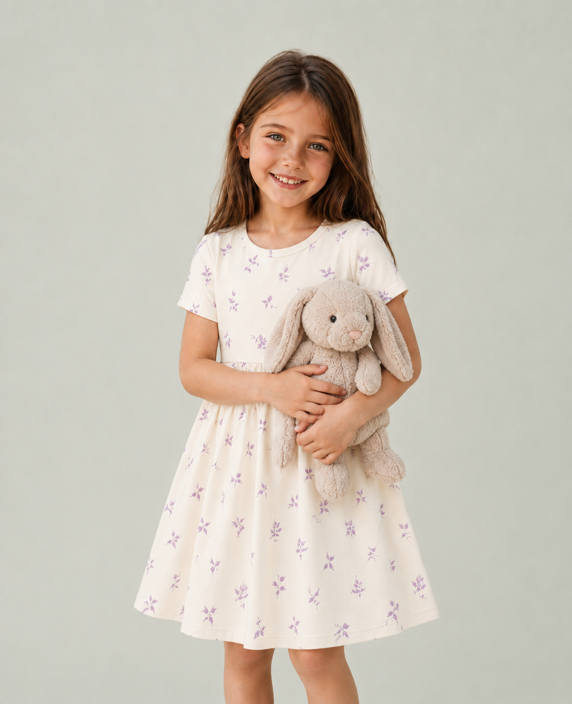 Vintage Bloom Bamboo Dress